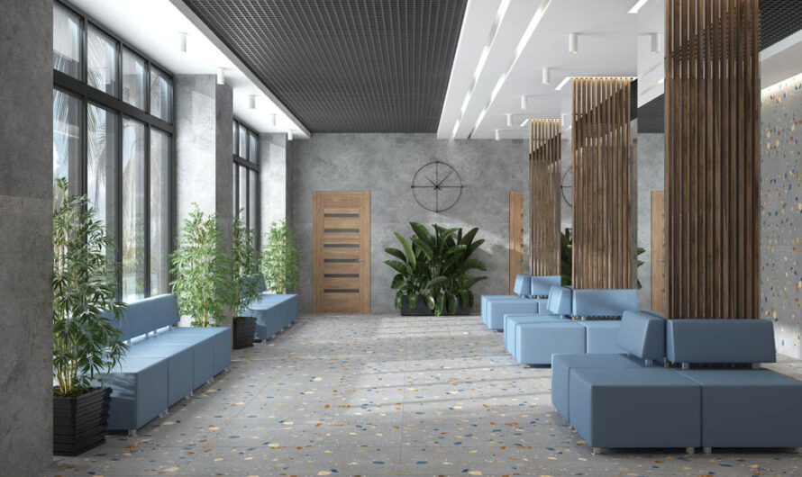 Керамогранит REGAL TERRAZZO GREY 60×120 от AGL Tiles (Индия)
